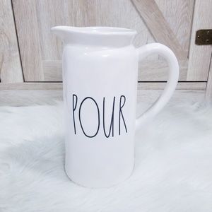 NWT Rae Dunn POUR Pitcher LL